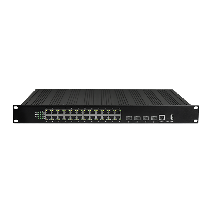 深工SG RD 424G 管理型工業(yè)級(jí) 三層萬(wàn)兆4光千兆24電 交換機(jī)